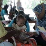 Kegiatan posyandu di tilaman kkn umby