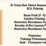 Edukasi Tinjauan Psikologis SD