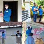 Sosialisasi dan Bagi Masker KKN 36 UMBY