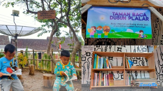 Taman Baca Dusun Plalar Oleh Mahasiswa KKN 30 UMBY