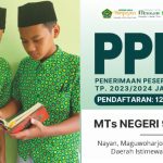 PPDB MTsN 9 Sleman