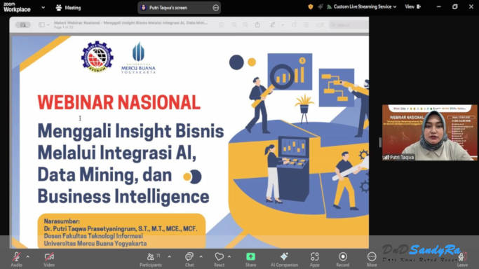 Webinar Nasional Menggali Insight Bisnis PTP