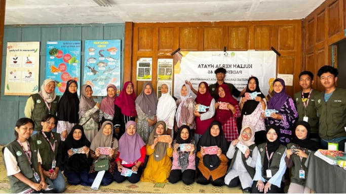 Kegiatan Briket KKN Padepokan 46 UST